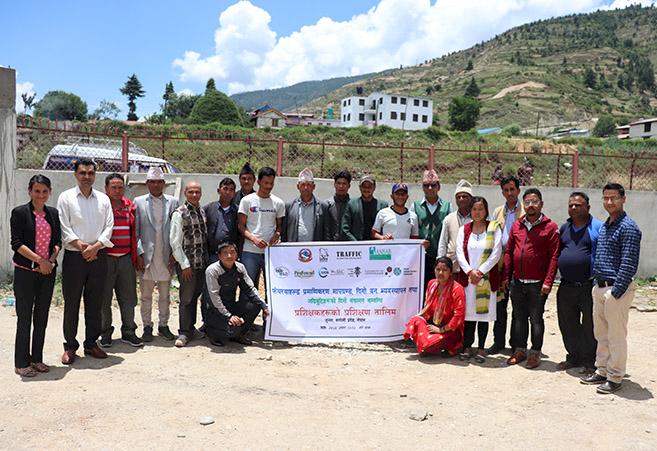 Participants at a FairWild “training of trainers” workshop. Photo: ANSAB